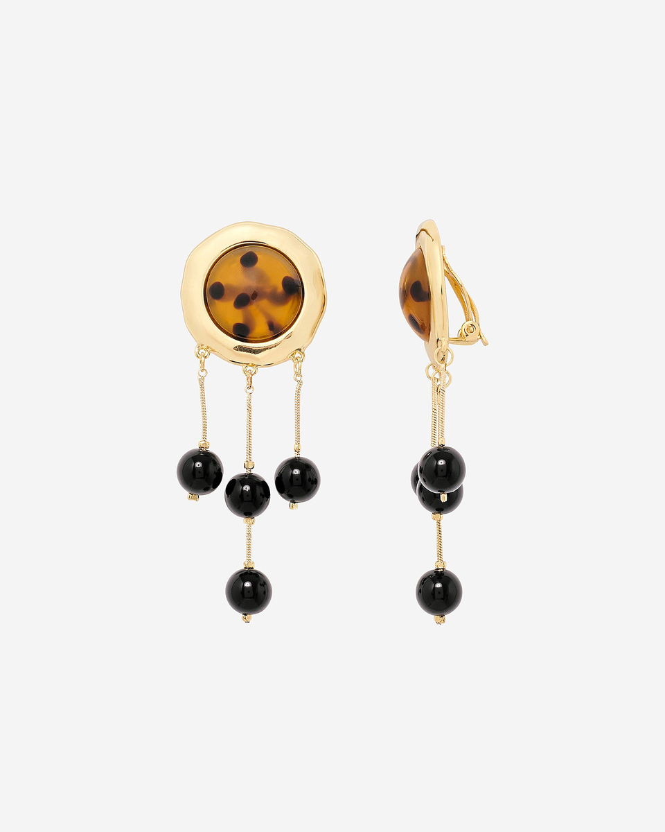 Gold-plated earrings