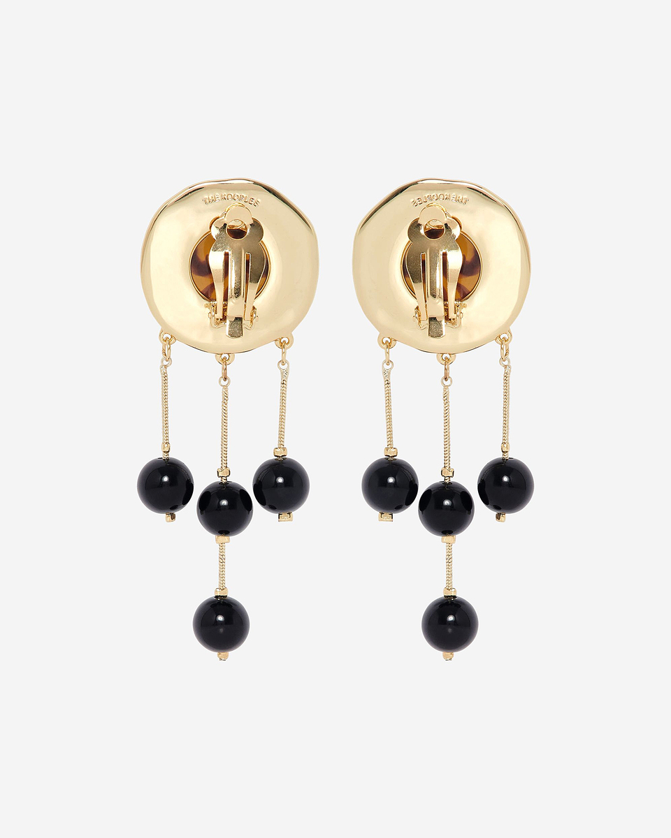 Gold-plated earrings