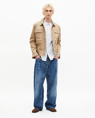 Beige cotton jacket