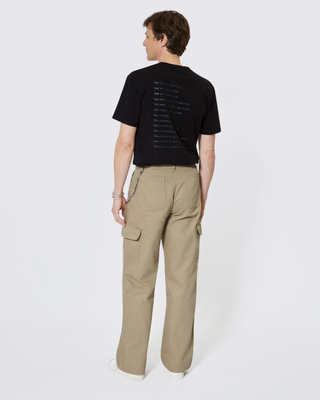 Beige cargo pants
