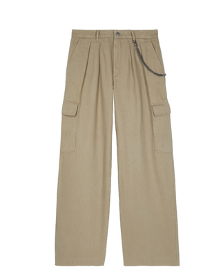 Beige cargo pants