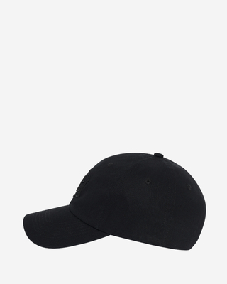 Black embroidered cap