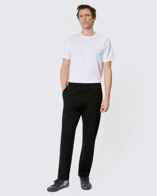 Pants in black milano