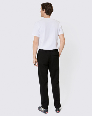 Pants in black milano