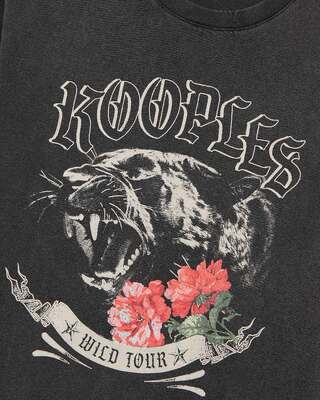 Panther T-shirt, black
