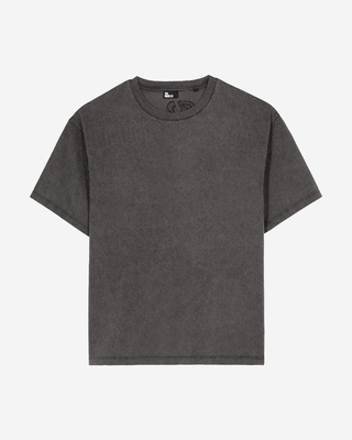 T-shirt with logo on black back