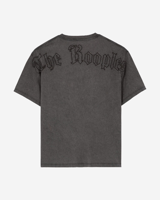 T-shirt with logo on black back