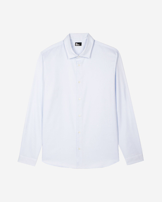Italian collar shirt, blue