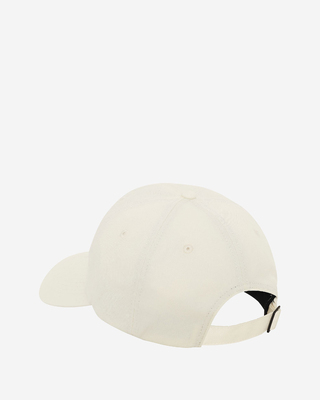 Embroidered ecru blazon cap