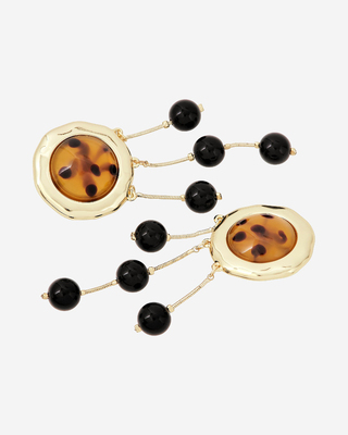 Gold-plated earrings