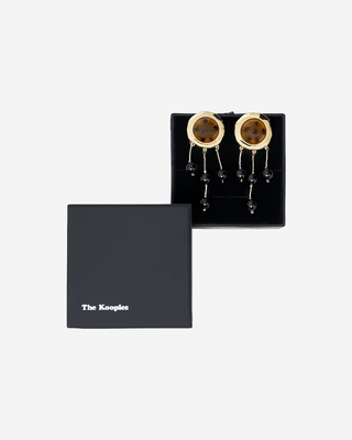 Gold-plated earrings