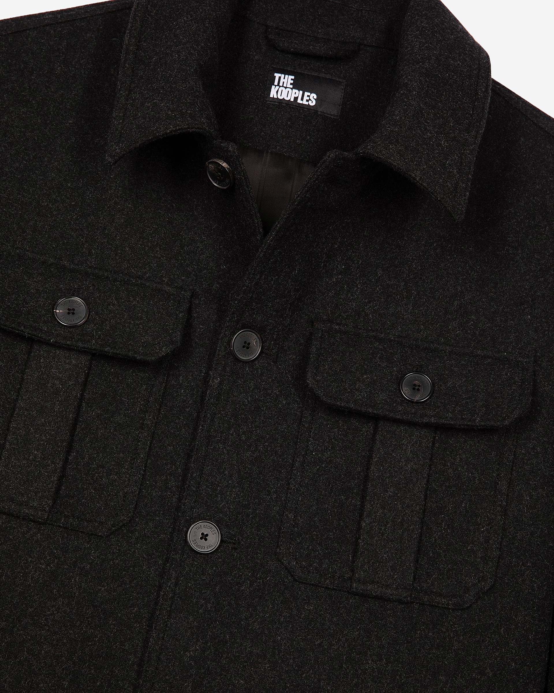 Grey wool jacket