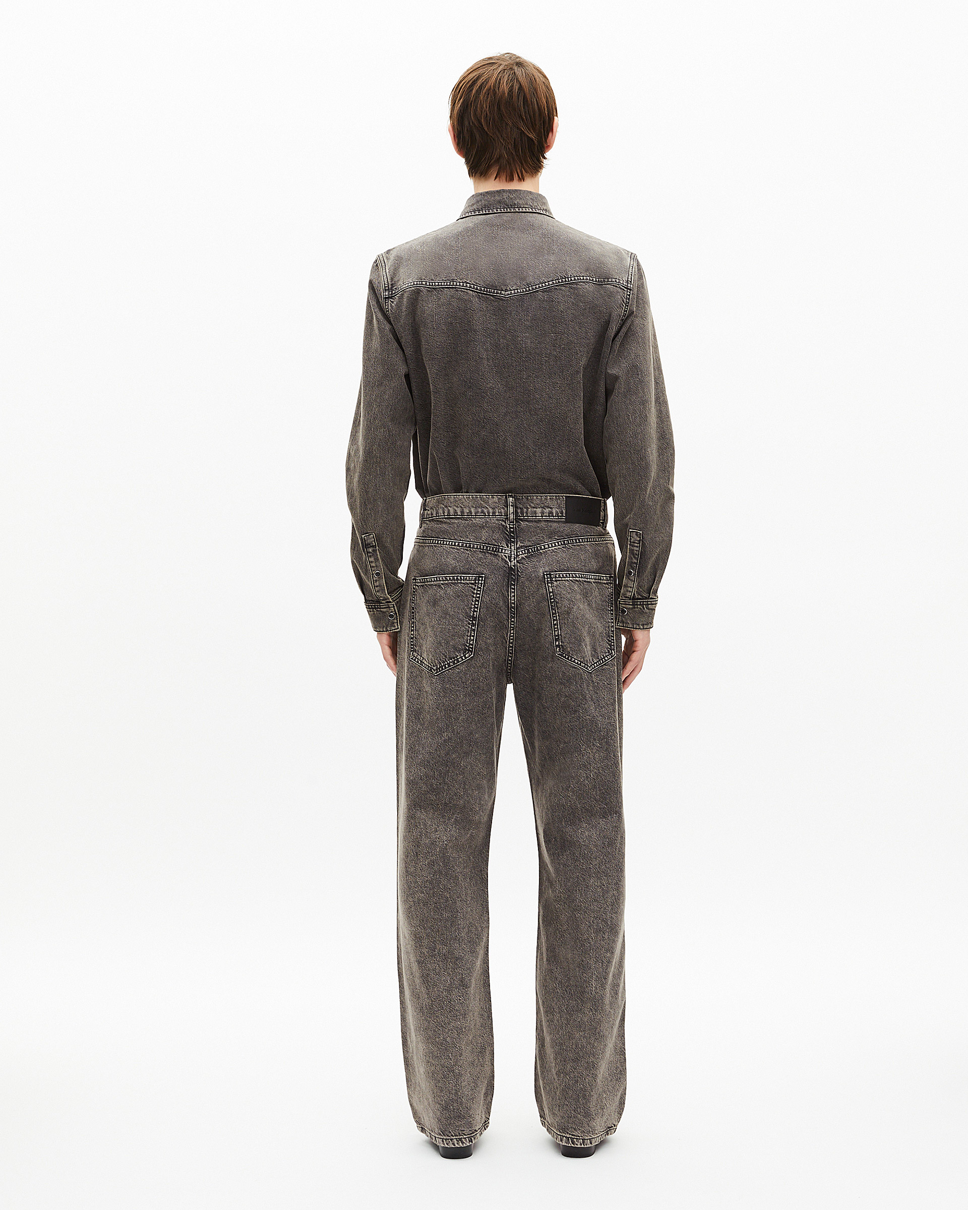 Grey baggy jeans