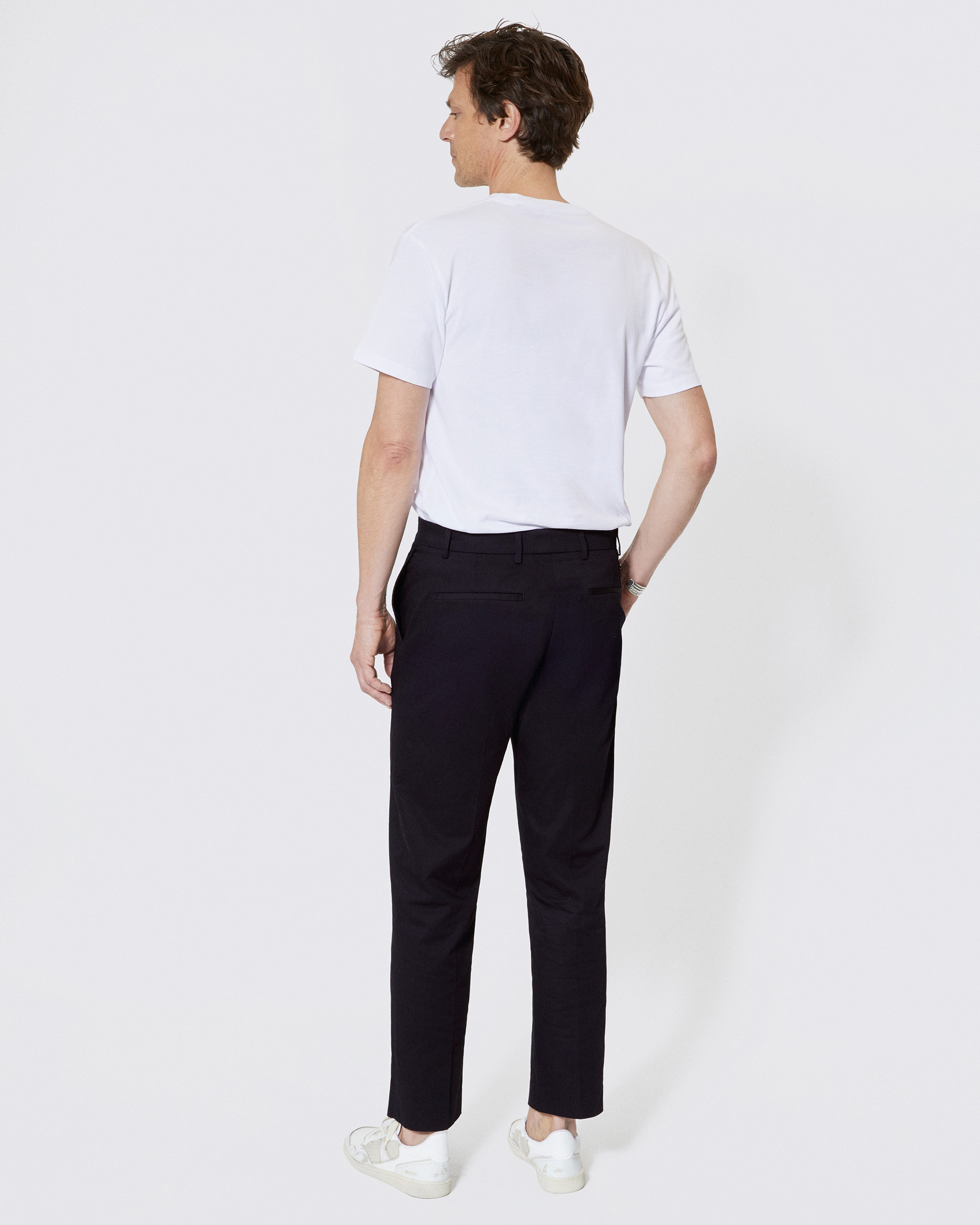 Navy chino pants