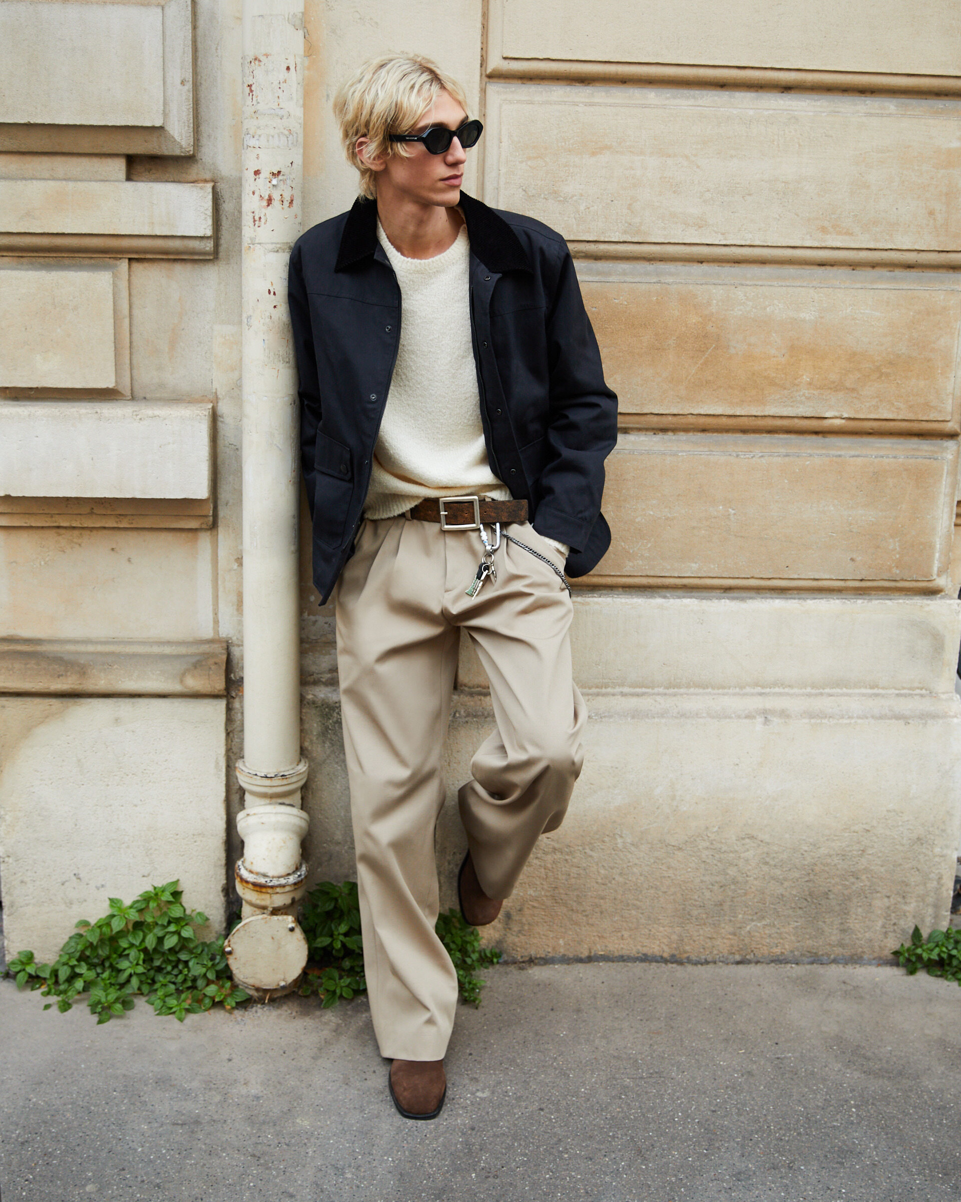 Navy cotton jacket