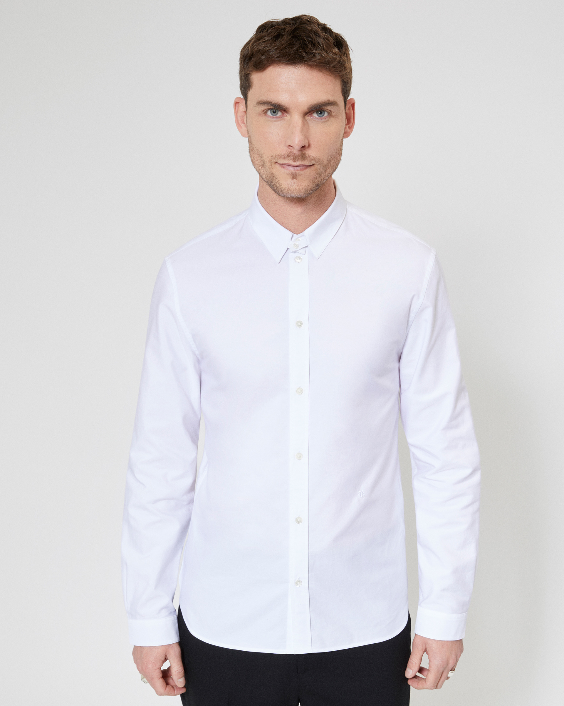 Formal shirt with white strap