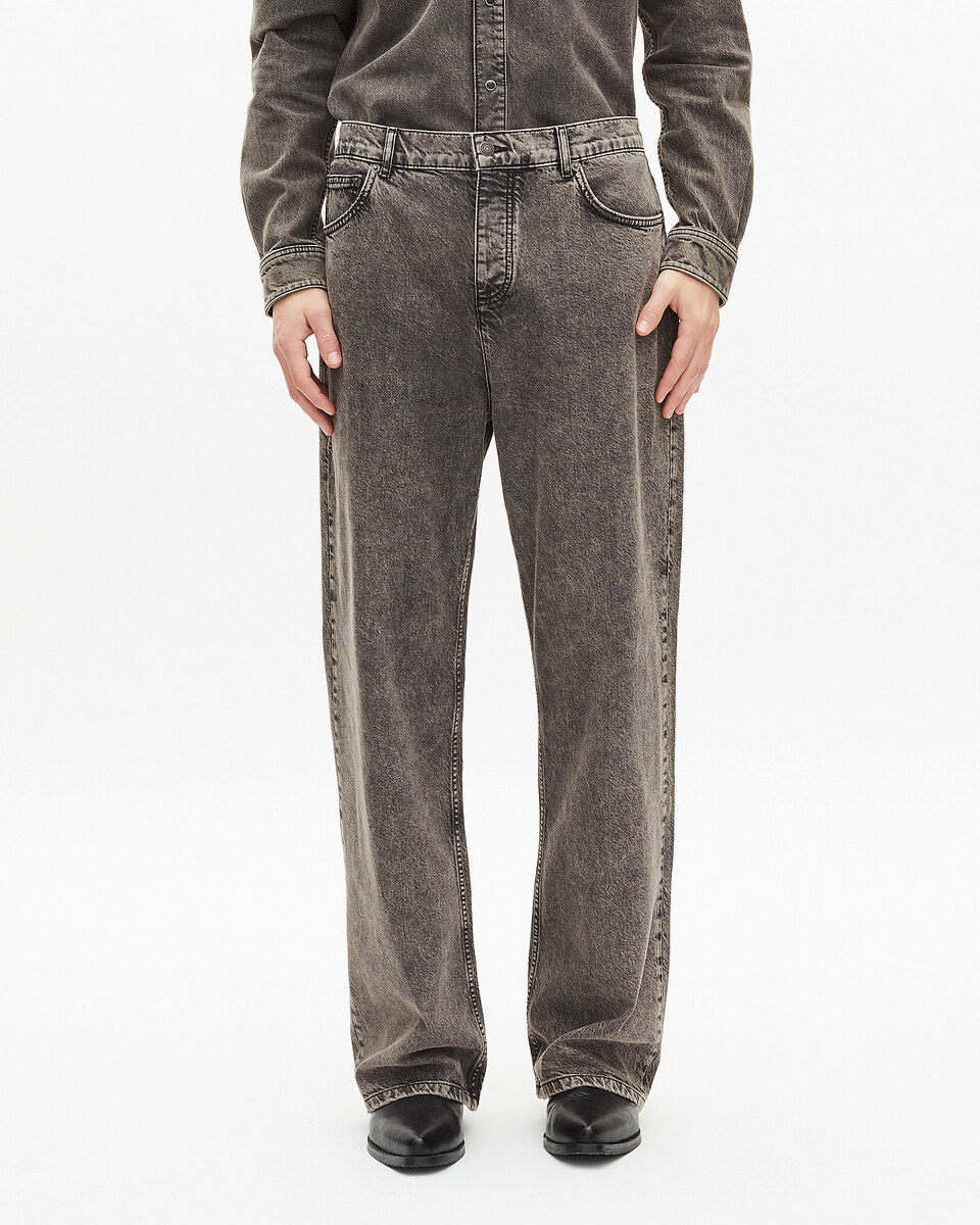 Grey baggy jeans