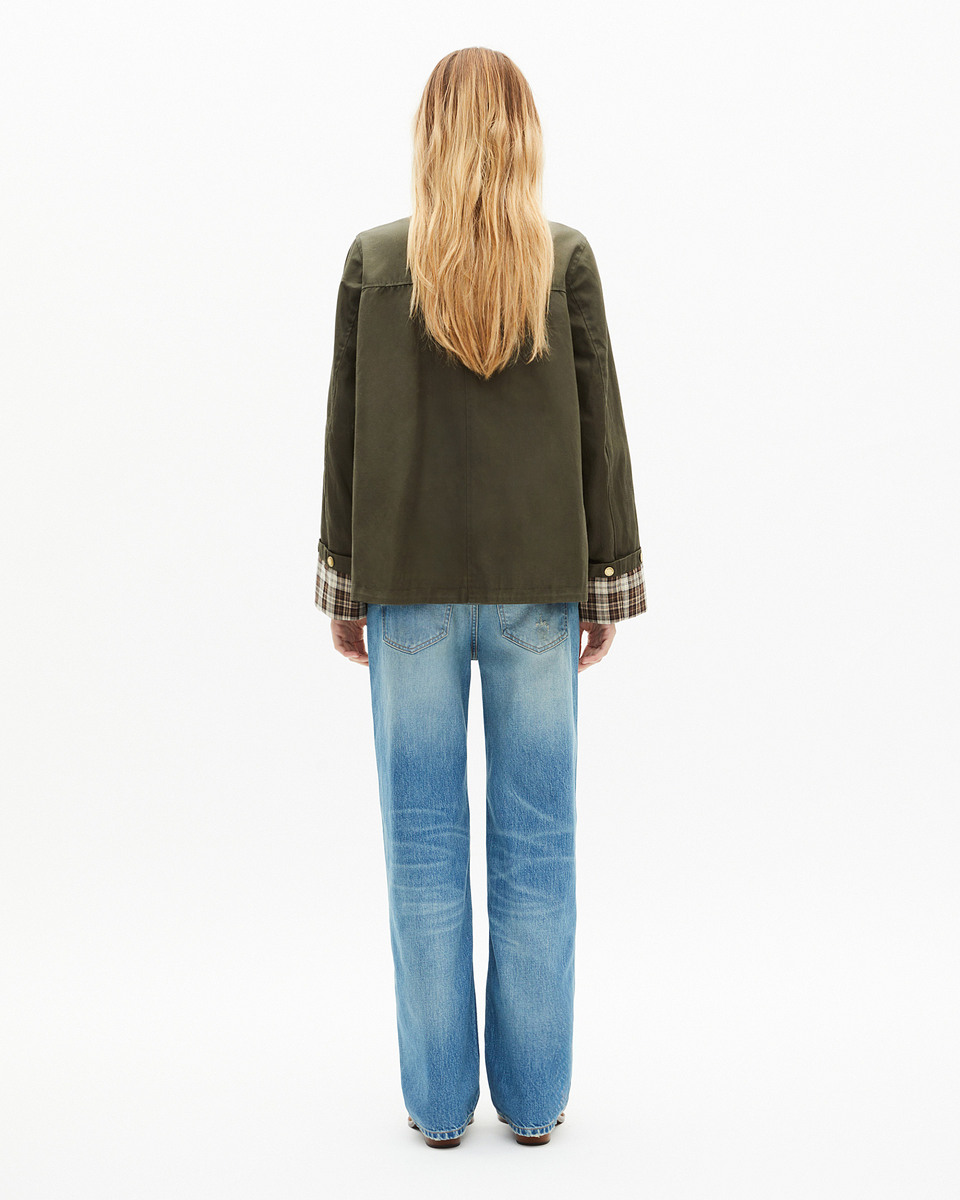 Khaki cotton jacket