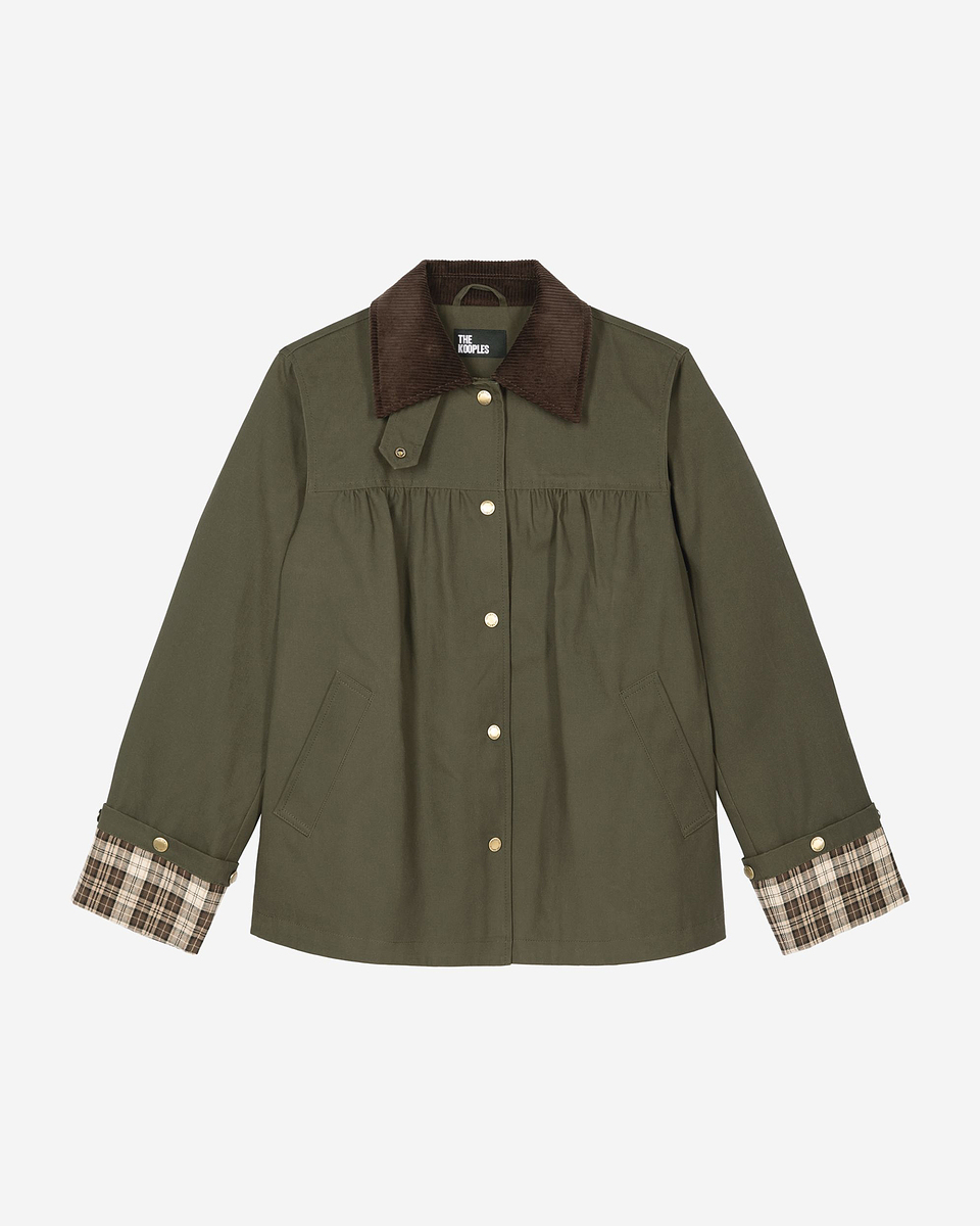 Khaki cotton jacket