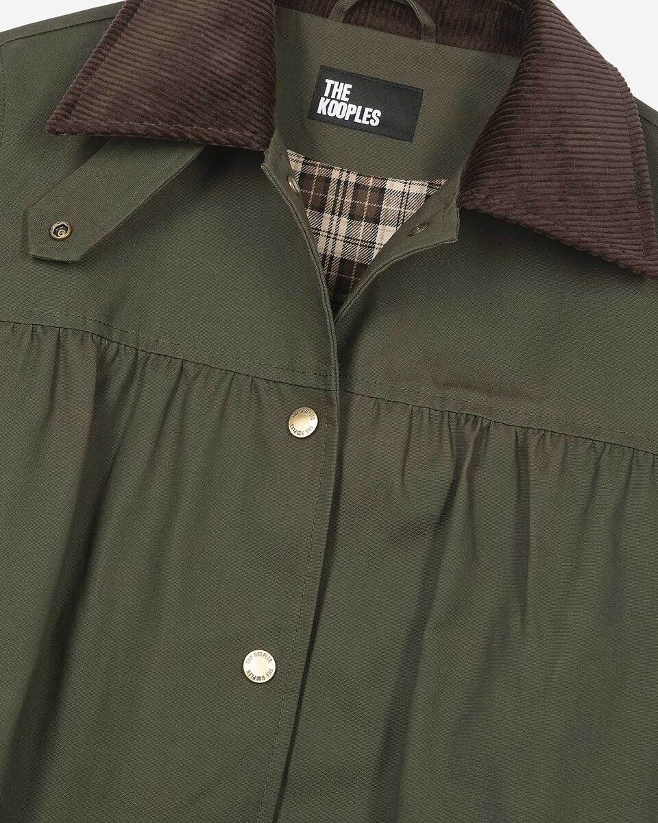 Khaki cotton jacket