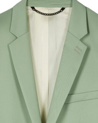 Green wool suit jacket