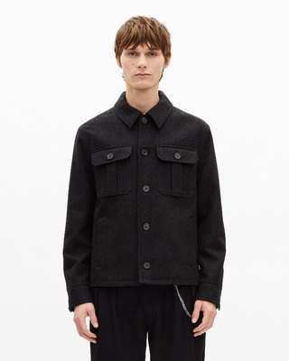 Grey wool jacket