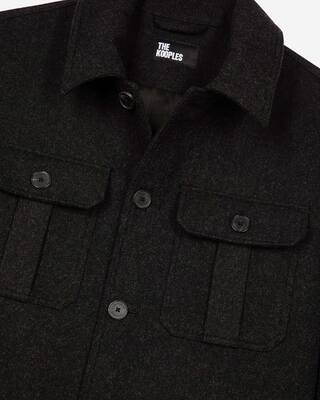 Grey wool jacket