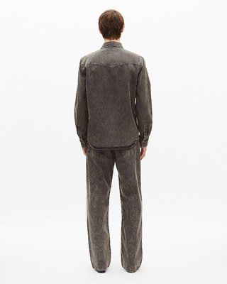 Grey denim shirt