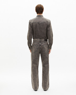 Grey baggy jeans