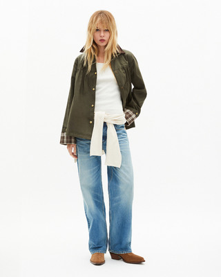 Khaki cotton jacket