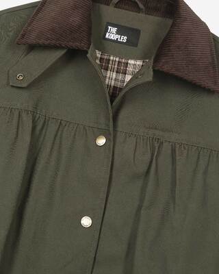 Khaki cotton jacket