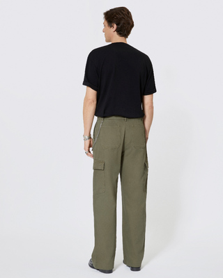 Khaki cargo pants