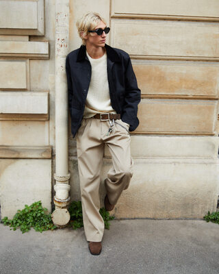 Navy cotton jacket