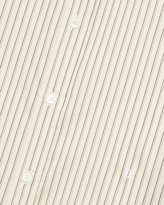 Ecru striped shirt