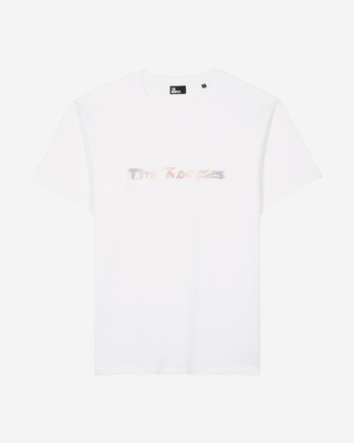T-shirt with white multicolored logo