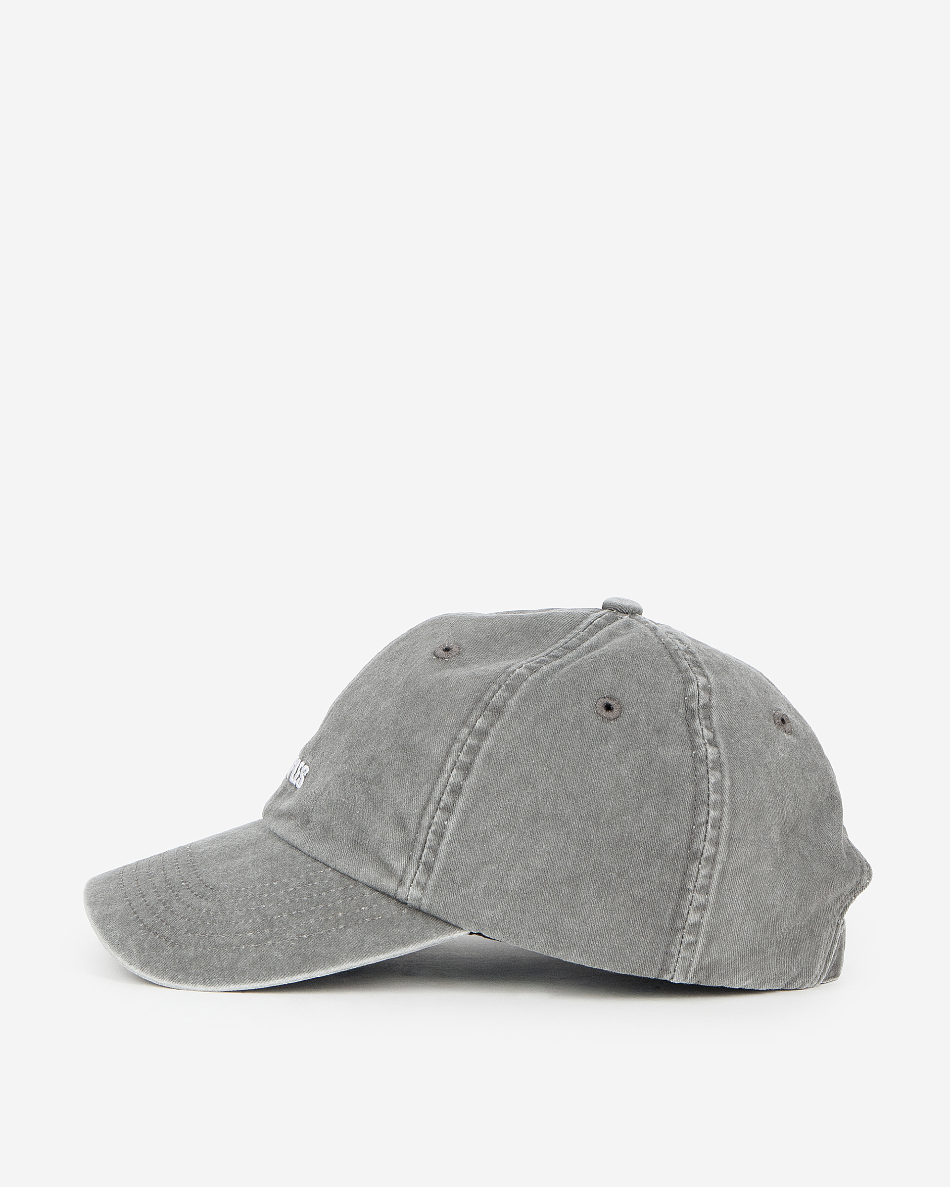 Black embroidered logo cap