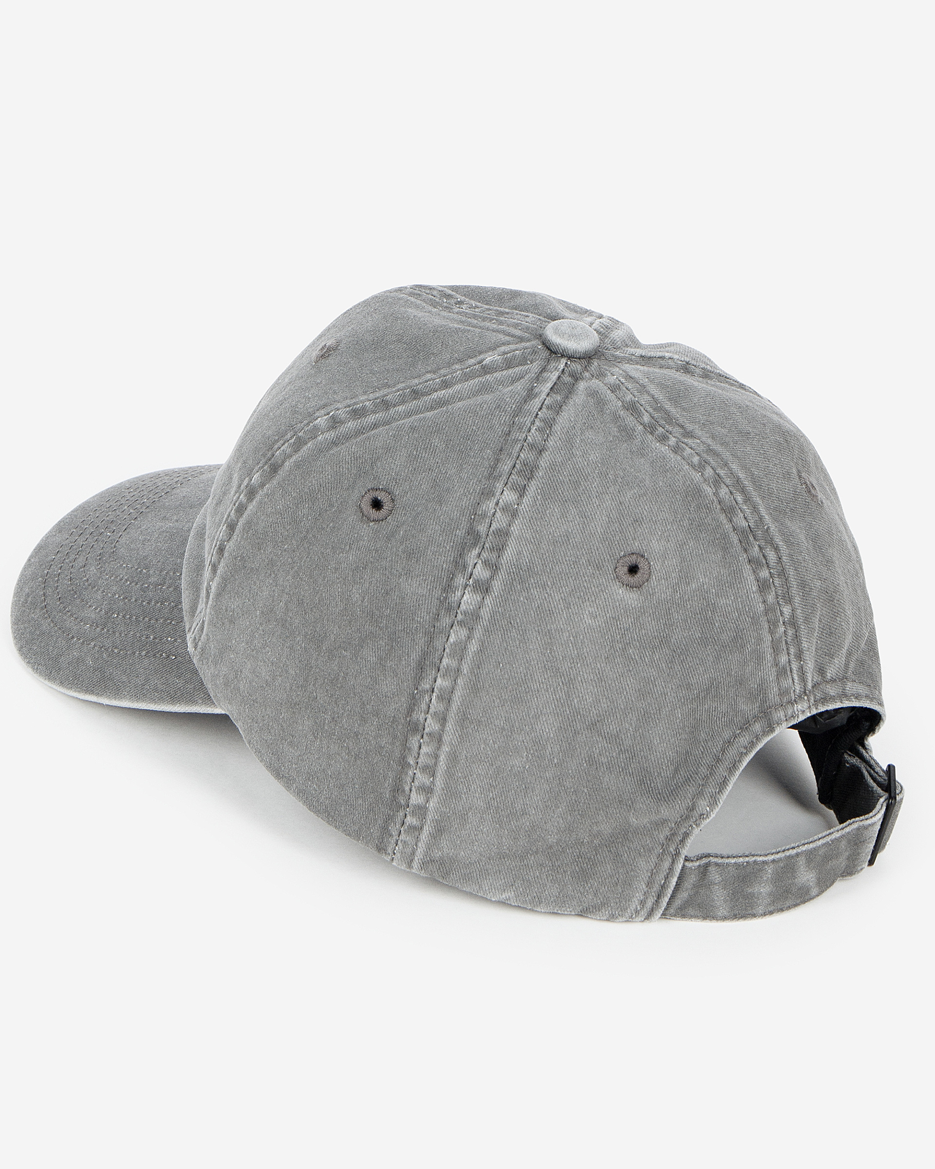Black embroidered logo cap