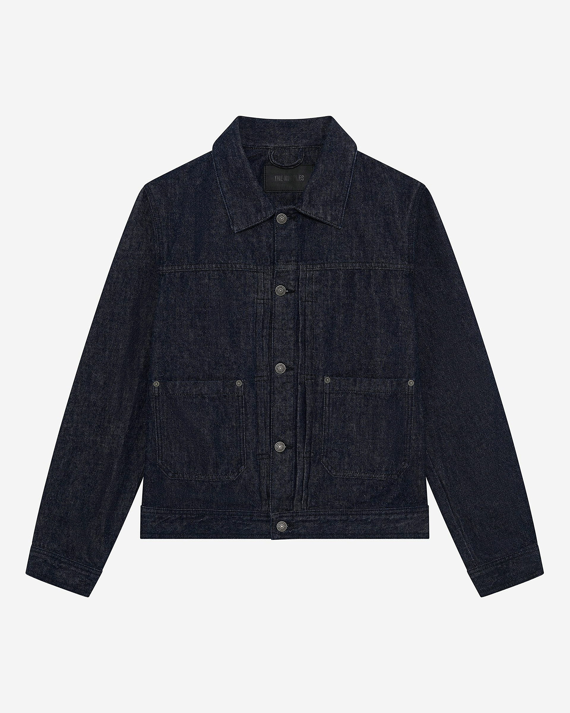 Dark blue denim jacket