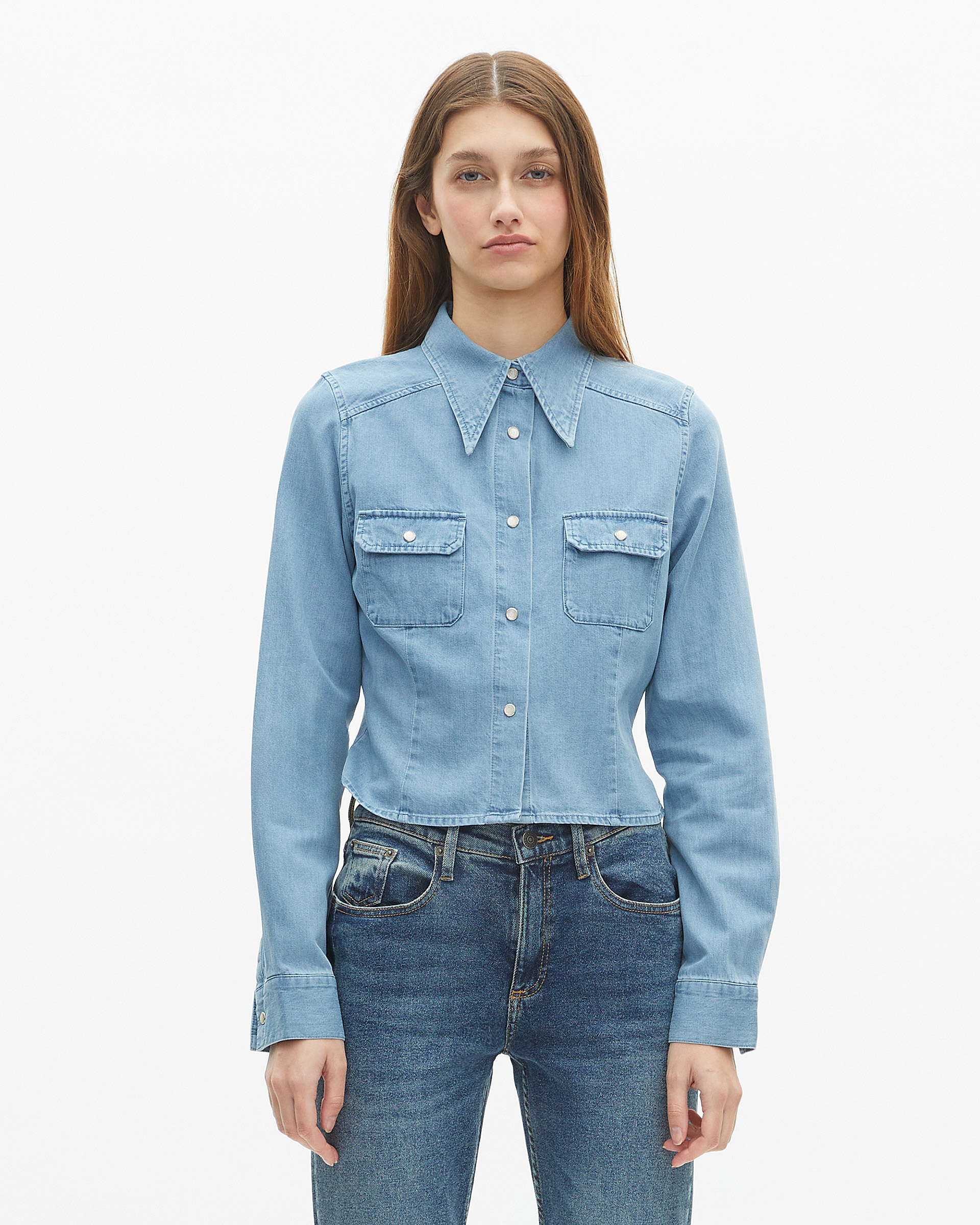 Denim shirt