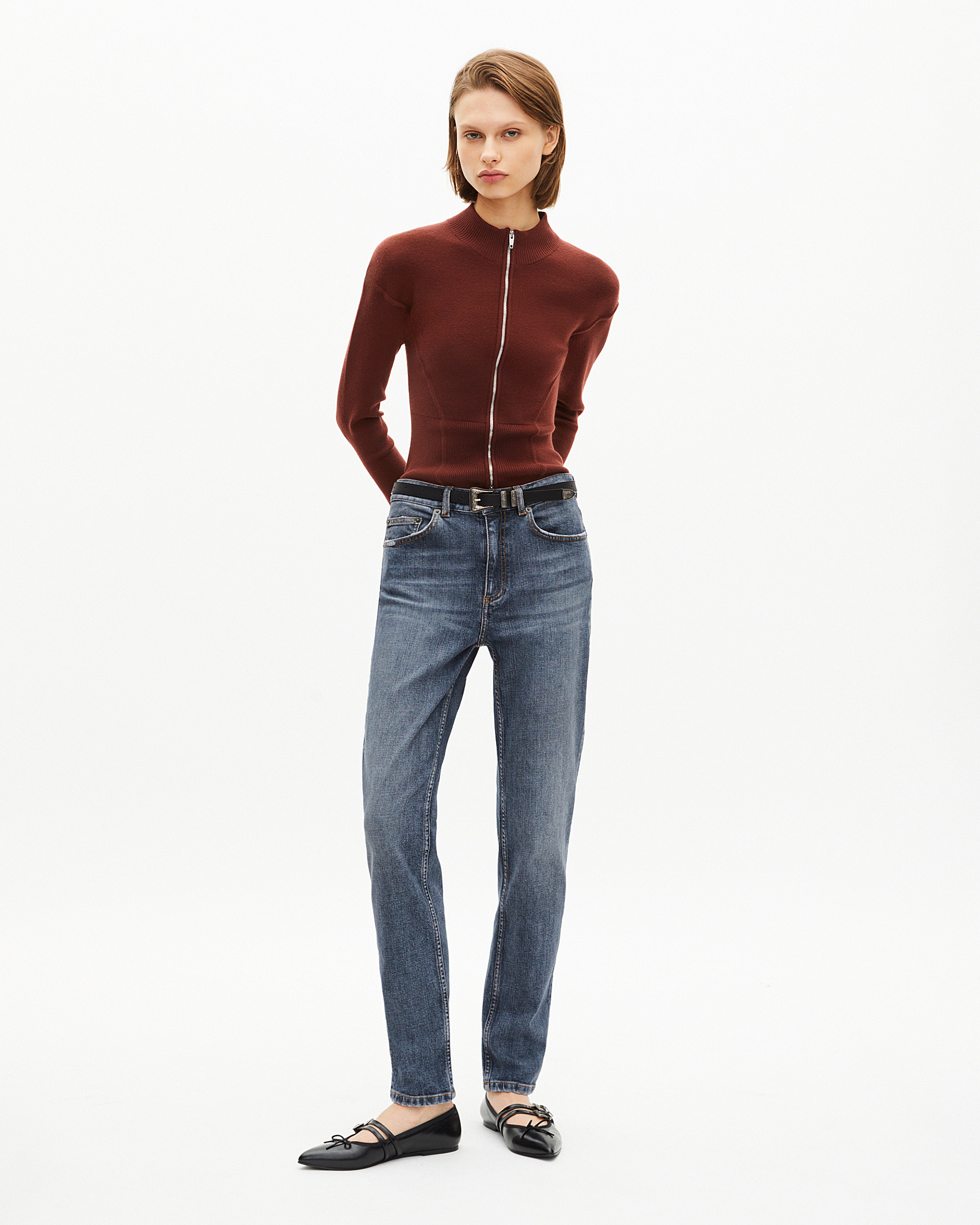 Light blue skinny jeans