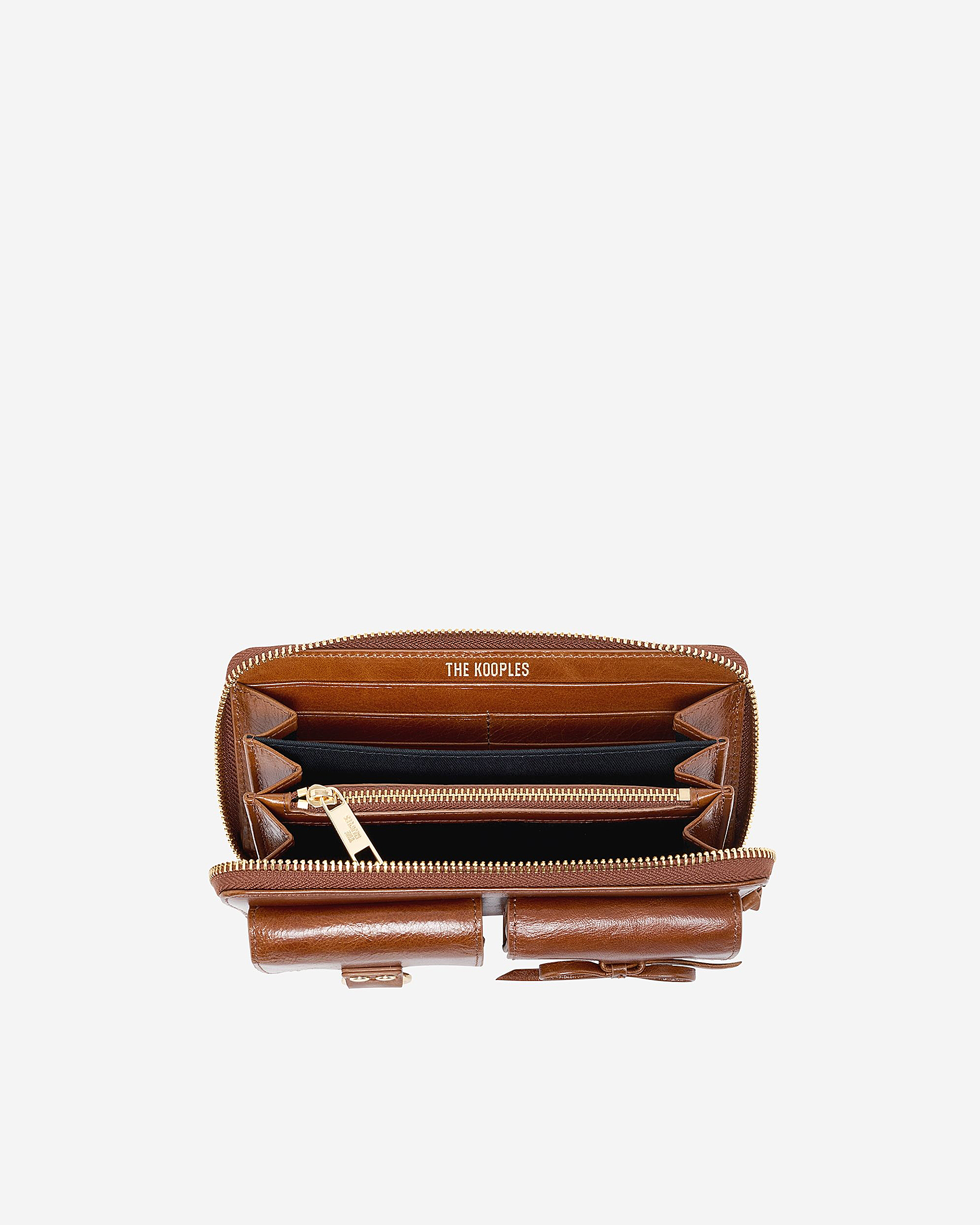 Amelia brown leather wallet
