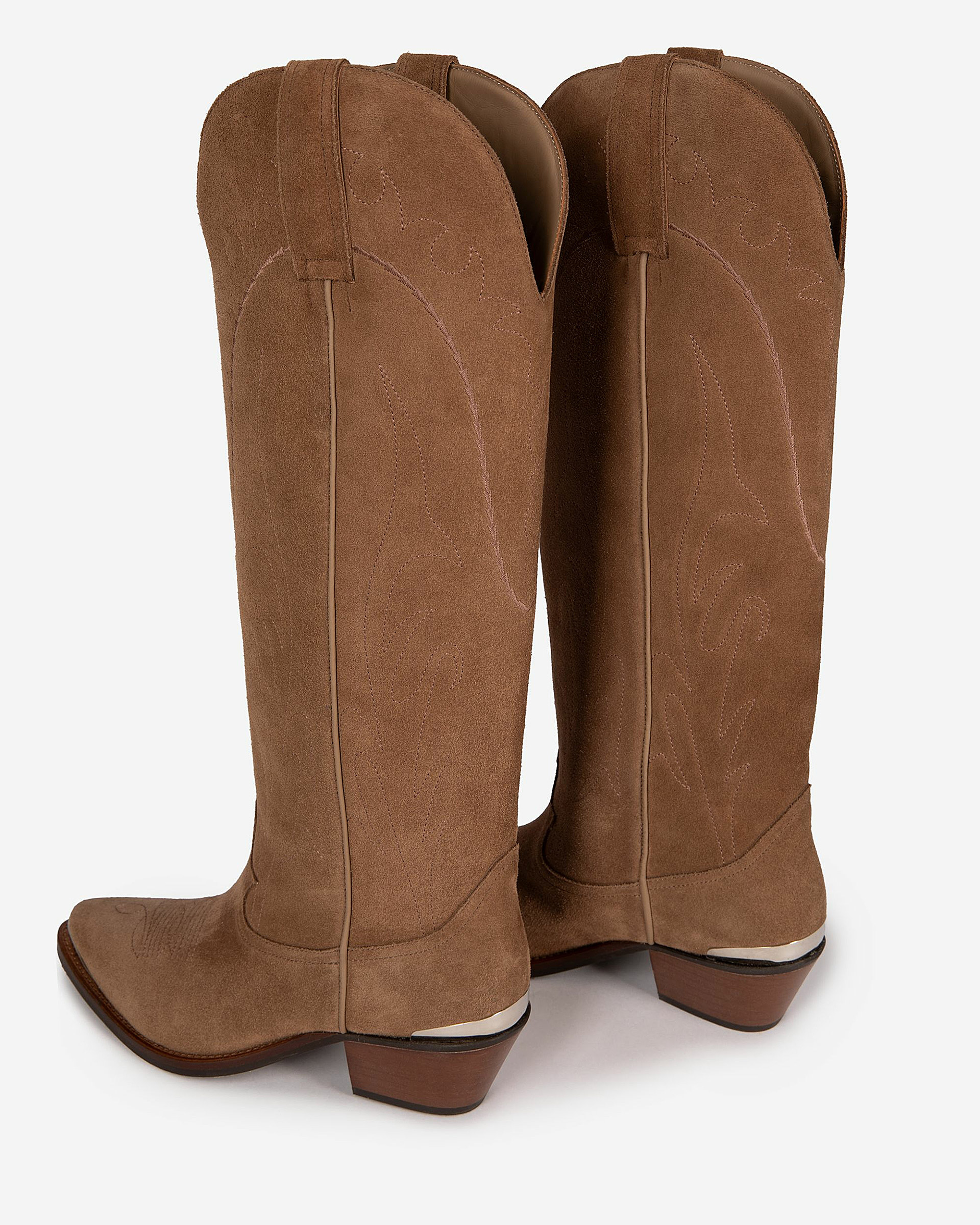 Brown Western boots