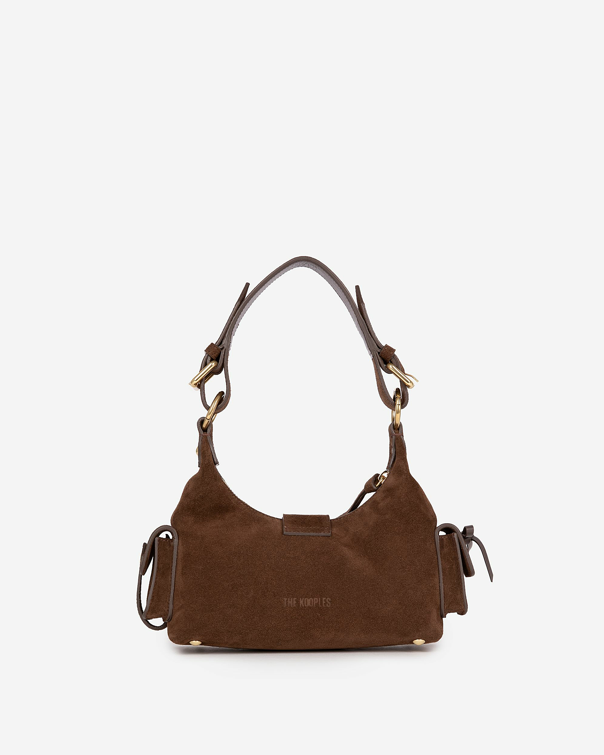 Amelia small bag in brown suede leather
