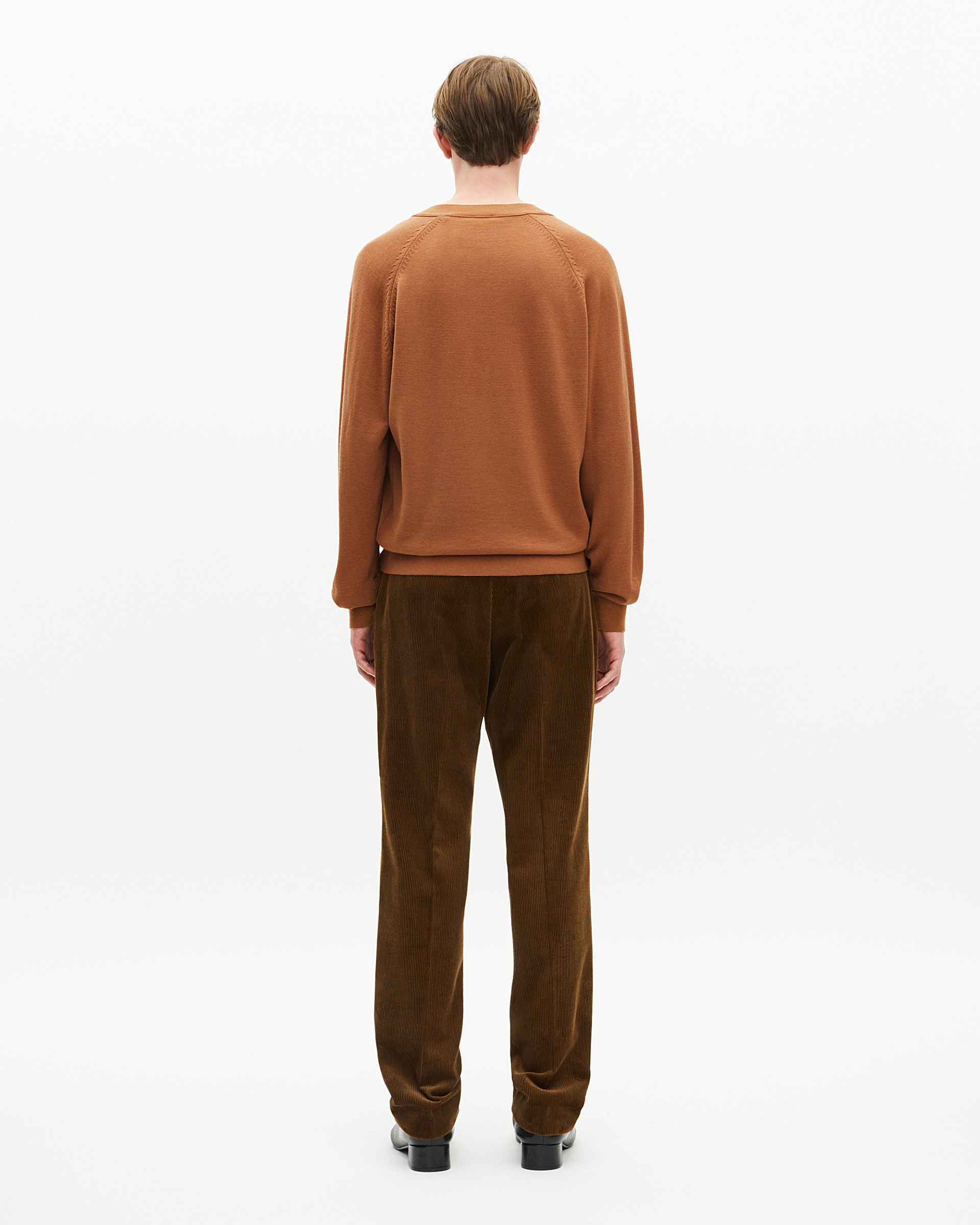 Camel wool cardigan