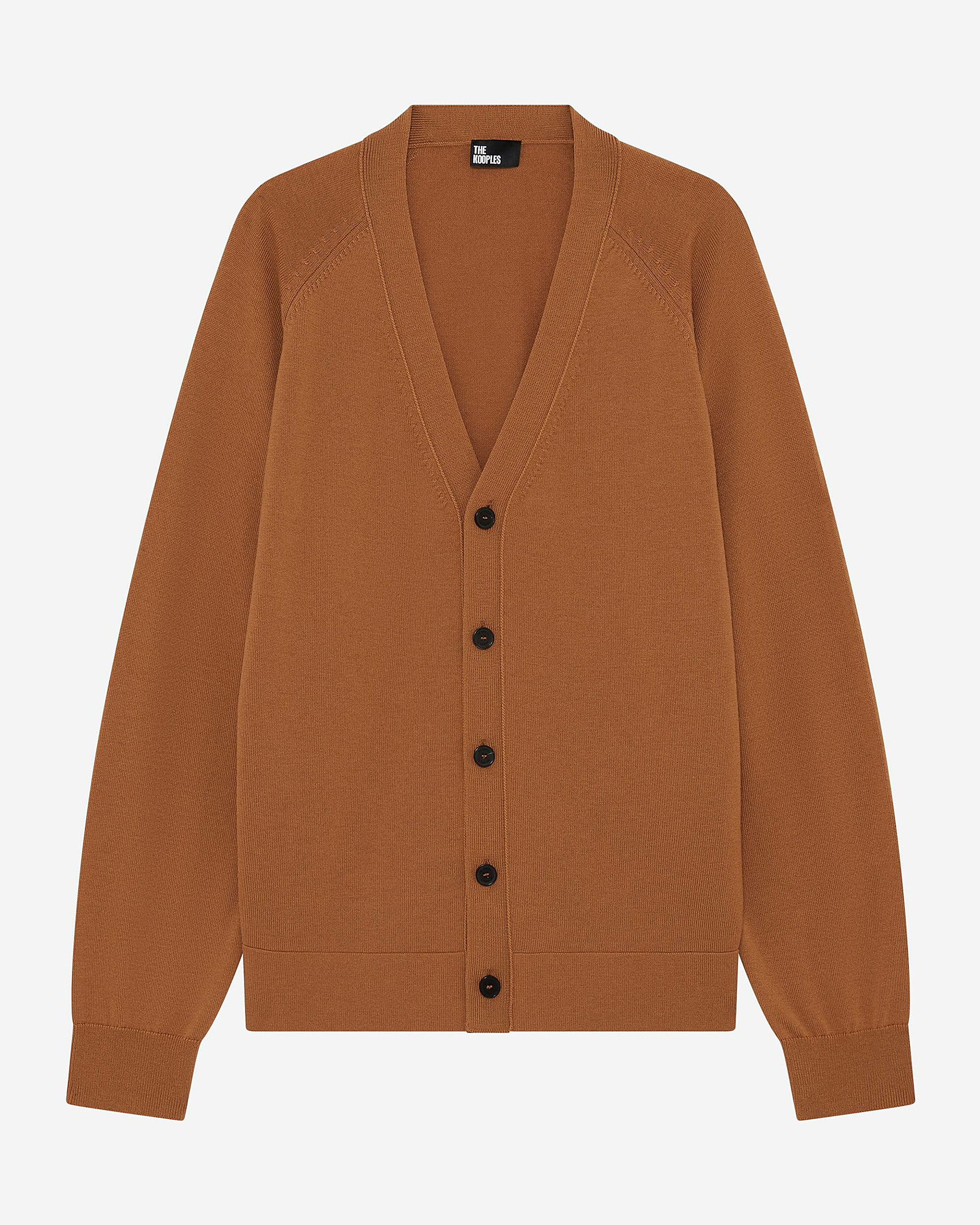 Camel wool cardigan