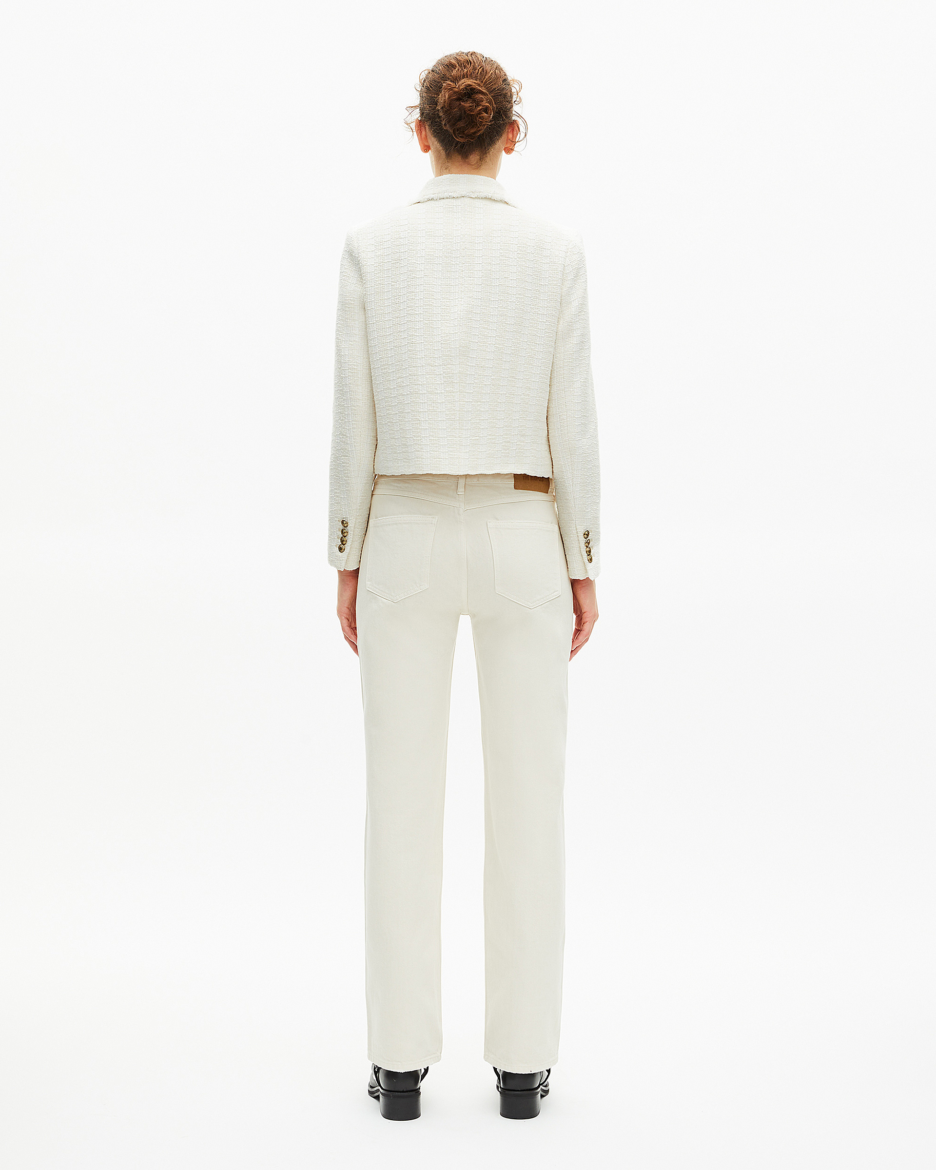 Ecru tweed jacket