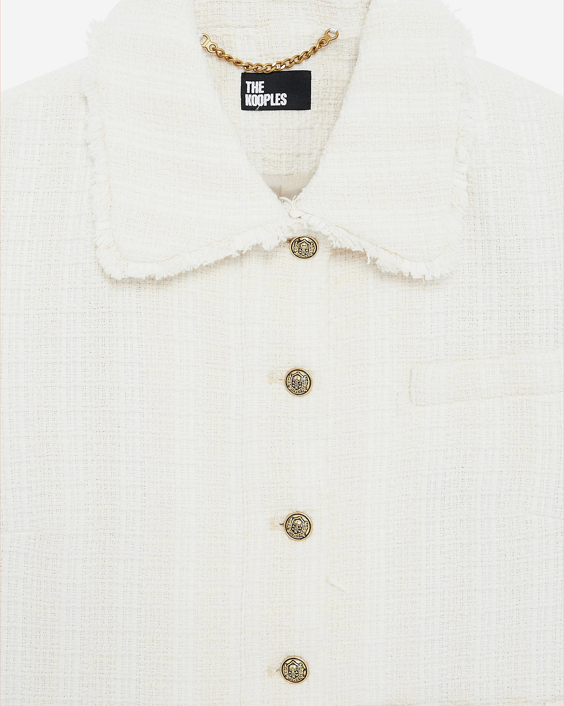 Ecru tweed jacket