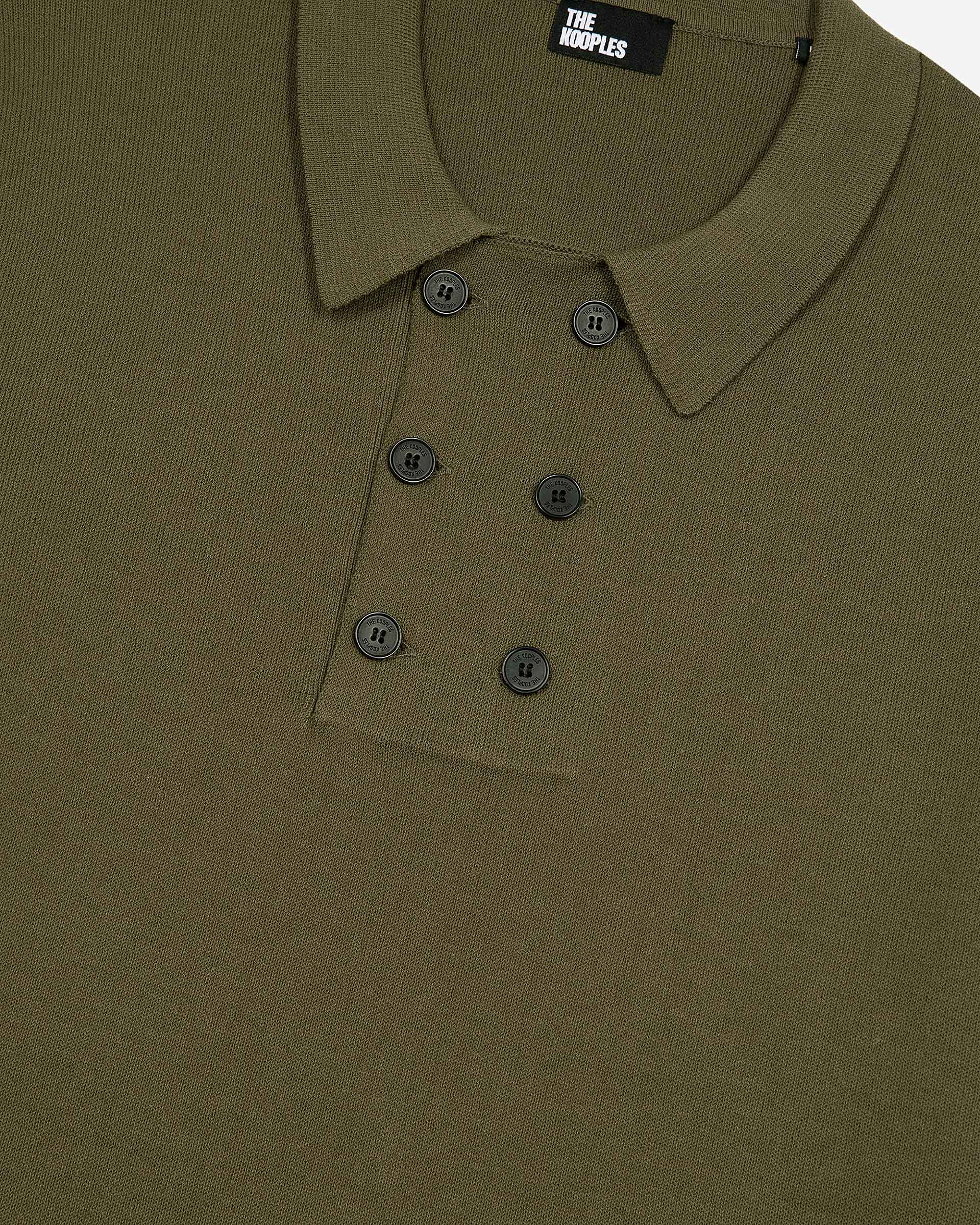 Khaki knit sweater