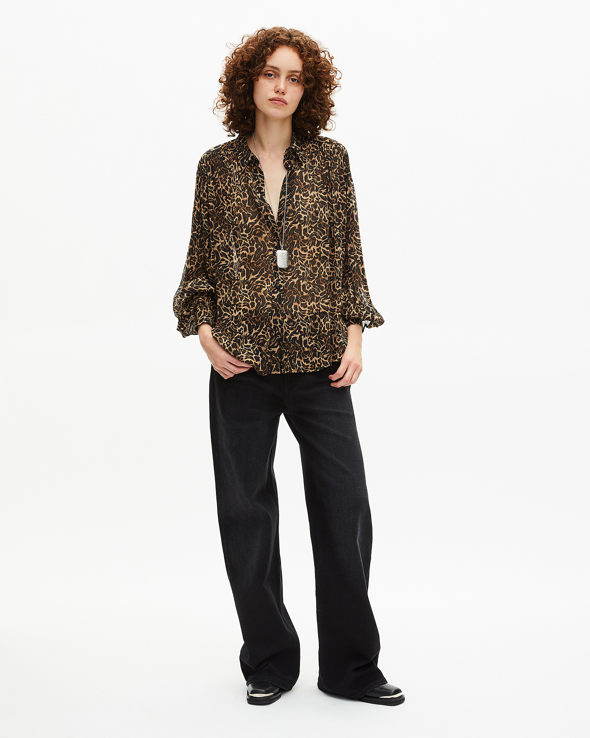 Leopard print shirt