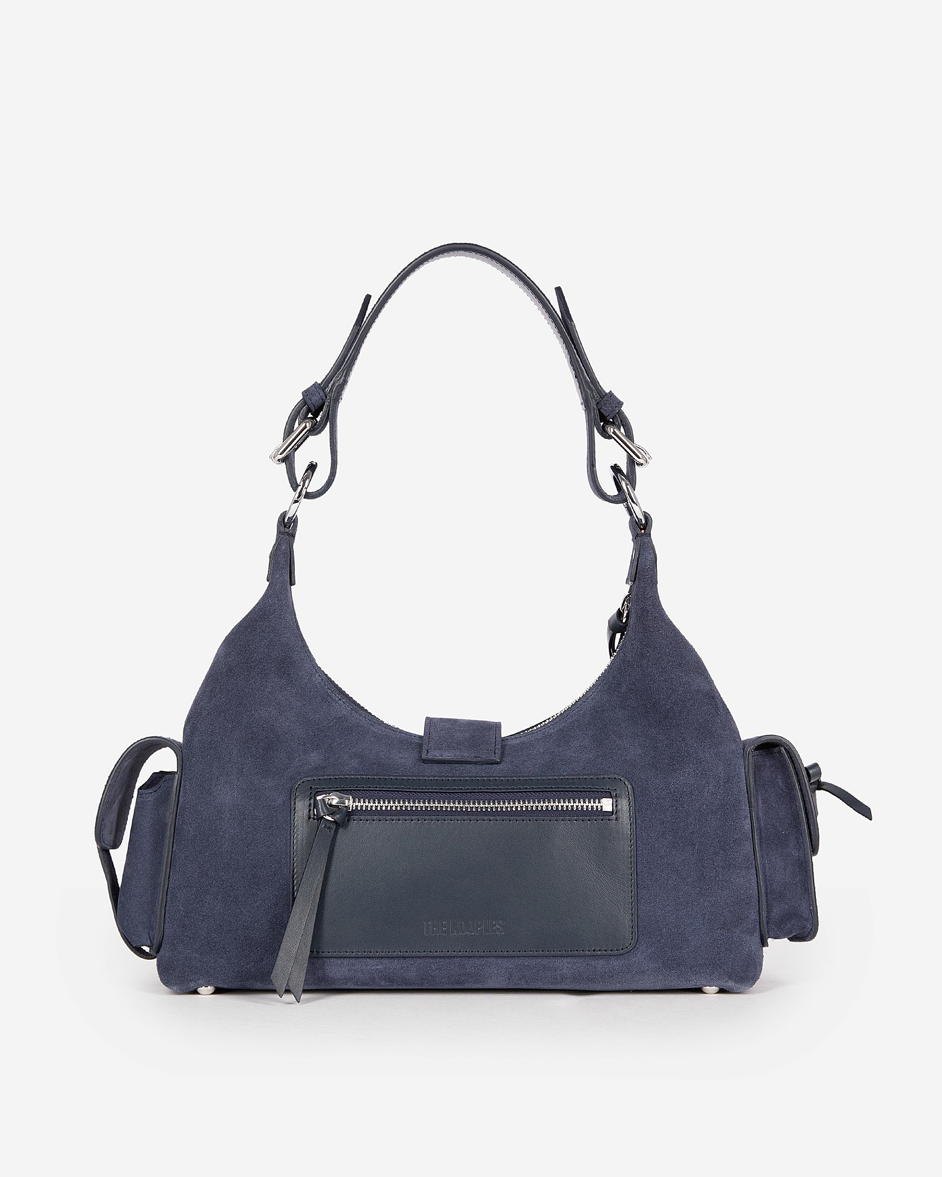 Amelia bag in navy suede